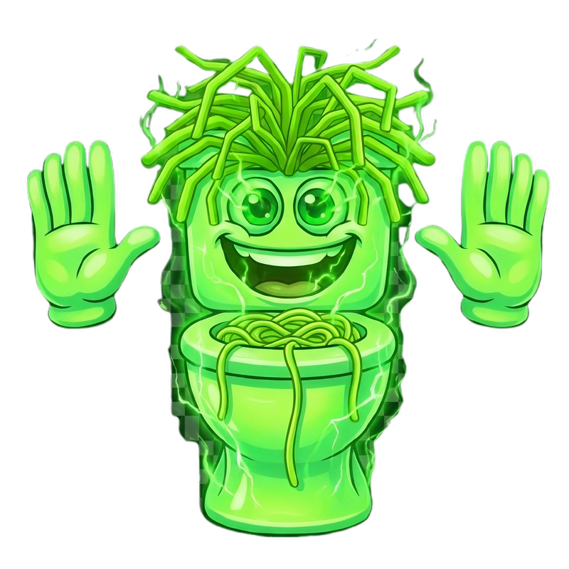 Radioactive Spaghetti Tualetti